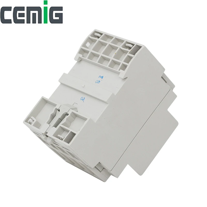 Бытовой модульный контактор переменного тока Cemig Φ 4P 32A 40A 63A 4NO 0NC 50/60Hz