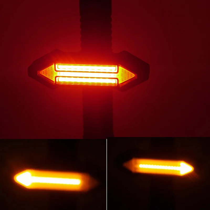 Умный задний светильник для велосипеда беспроводной дистанционный с