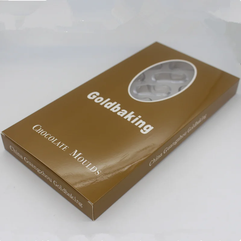 Goldbaking Новое поступление PC шоколадная форма Поликарбонат шоколадный поднос