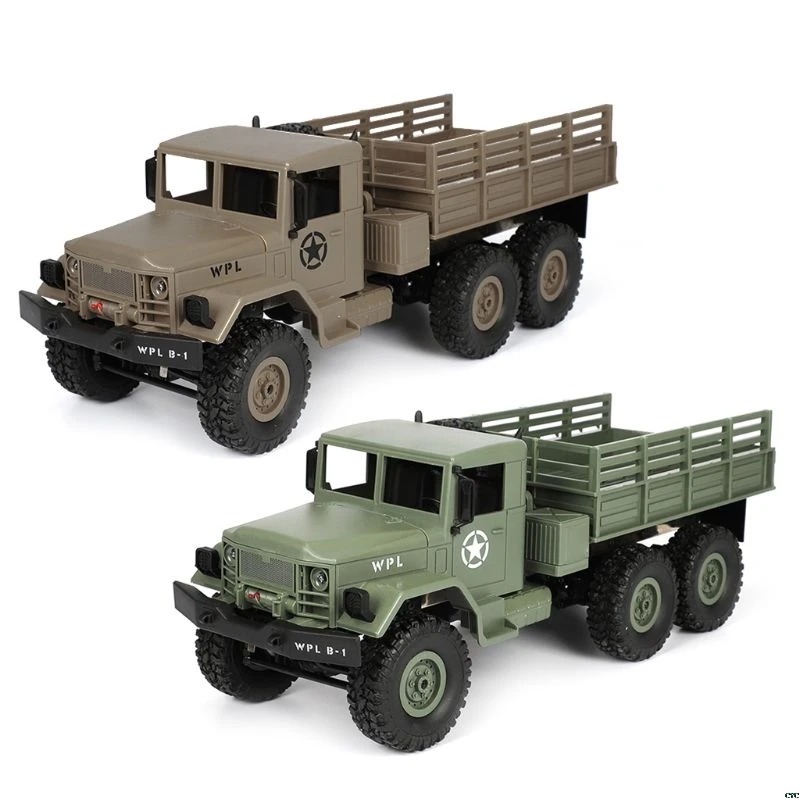 2019 Новый WPL B16 RC военный комплект с грузовиком 4WD 1/16 внедорожного гусеничного