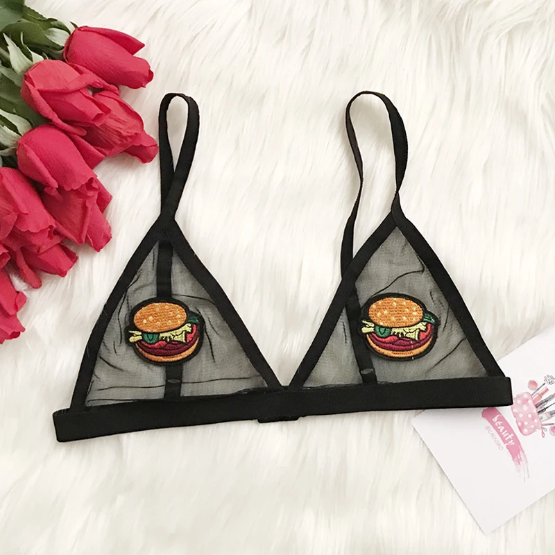 Новинка 2019 сексуальный женский сетчатый прозрачный бюстгальтер без косточек