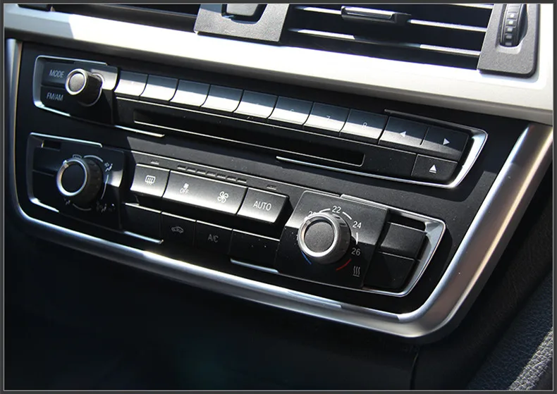 Для BMW 3 серии 316i 318i 320i 330i F30 Средний контрольный панель полоса u образная
