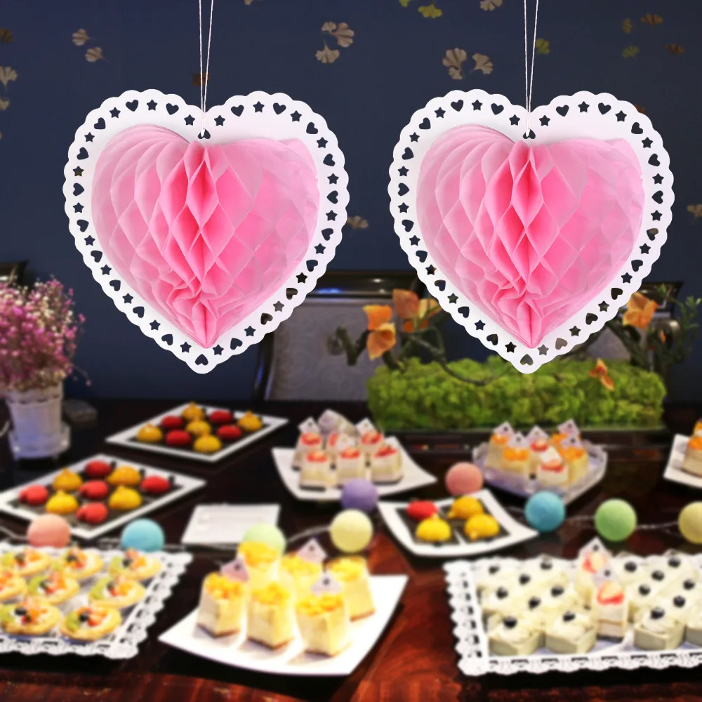 Новое креативное свадебное украшение для свадебной вечеринки Babyshower брак Розовый