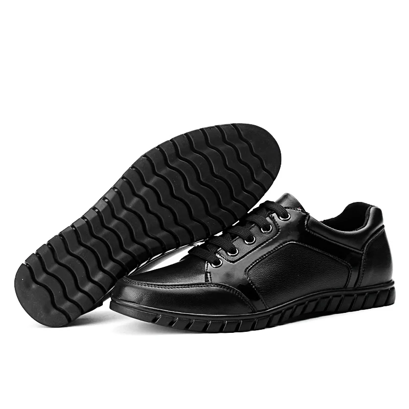 Siketu городского отдыха мужчины обувь неподдельной кожи бизнес повседневная