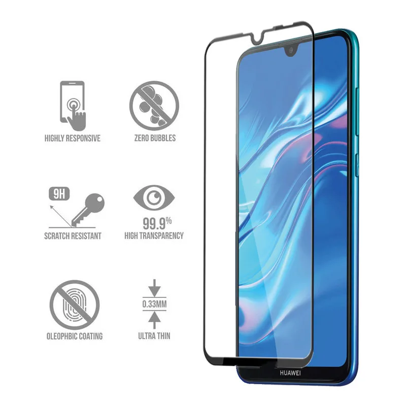 Закаленное стекло для Huawei Y7 Y9 2019 y5 lite | Мобильные телефоны и аксессуары