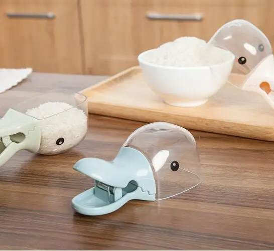 Мерная чашка для риса зерновые мешки уплотнительный зажим креативная Лопата с