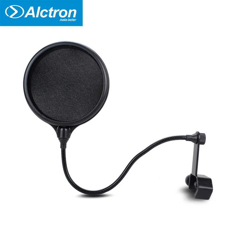 Alctron PF04 высококачественный микрофон поп-фильтр с двумя индивидуальными слоями Профессиональный для студийной записи