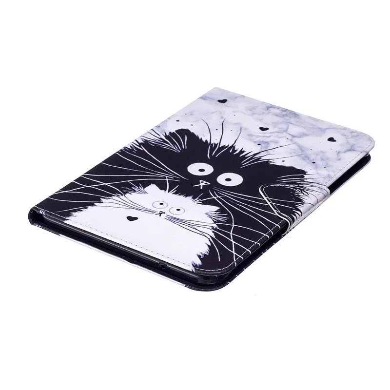 Чехол Wekays для Samsung Tab E 9 6 T560 кожаный чехол с мультяшным котом Galaxy дюйма планшета