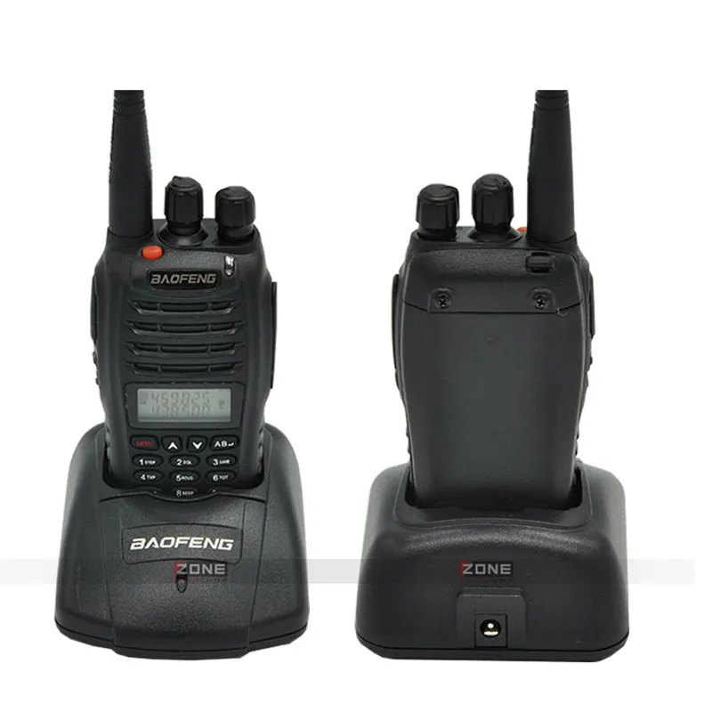 Baofeng UV-B5 портативная рация, профессиональный fm-трансивер, портативный, дальний, беспроводной, двухдиапазонный, двойной дисплей, CB радио