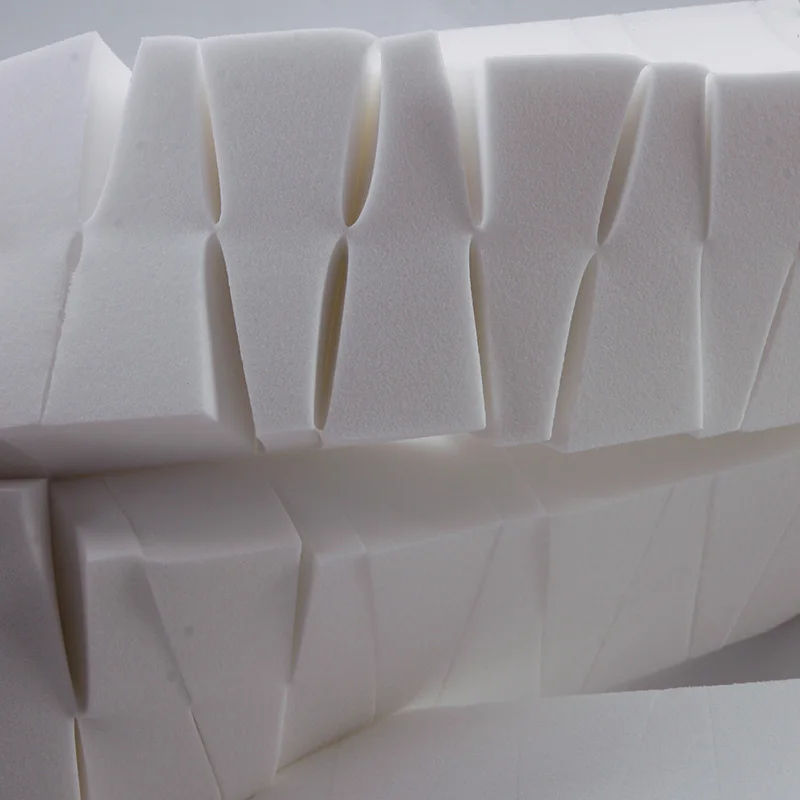 24 шт./компл. клиновидный косметический спонж для лица на танкетке треугольная