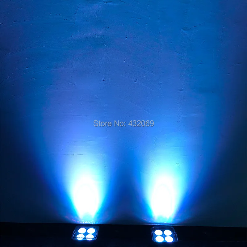 4*12 Вт RGBWA УФ Беспроводная dmx Uplighting батарея работает Wifi IRC пульт дистанционного управления DJ светодиодный Par можно мыть свет диско свадебный свет