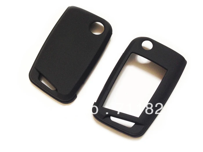 

Hard Plastic Remote Key Cover Black For Volkswagen For VW Golf MK7