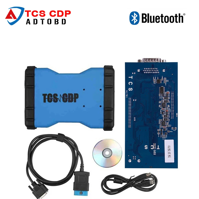 V9.0 зеленый Nec Реле VD TCS CDP Pro Plus 2016 R1 с Bluetooth USB OBDII OBD2 диагностический инструмент для