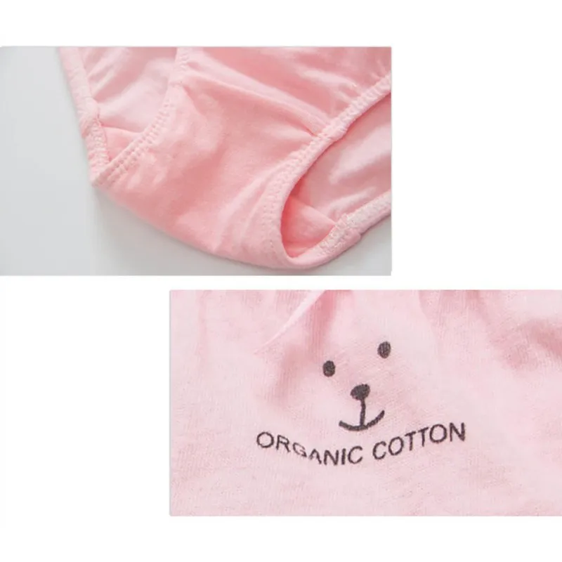 3 Pieces Baby Panties Soft Cotton Children underpants Cartoon Print Toddler Underwears |