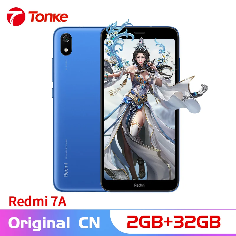 Оригинальный Встроенная память Xiaomi Redmi 7A 2 Гб Оперативная 32GB Snapdragon 439 Octa Core 626 &quot19 9