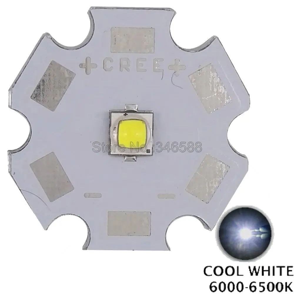 10 шт. монолитный светодиодный эмиттер Cree XPG2 холодный белый 6000 6500K 5 Вт высокая