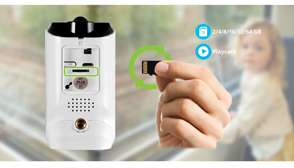 KERUI беспроводной H.264 Открытый 1080 P Full HD 2,4G WiFi 18650 батарея IP камера Внутренняя безопасность жилища камеры наблюдения IR-CUT