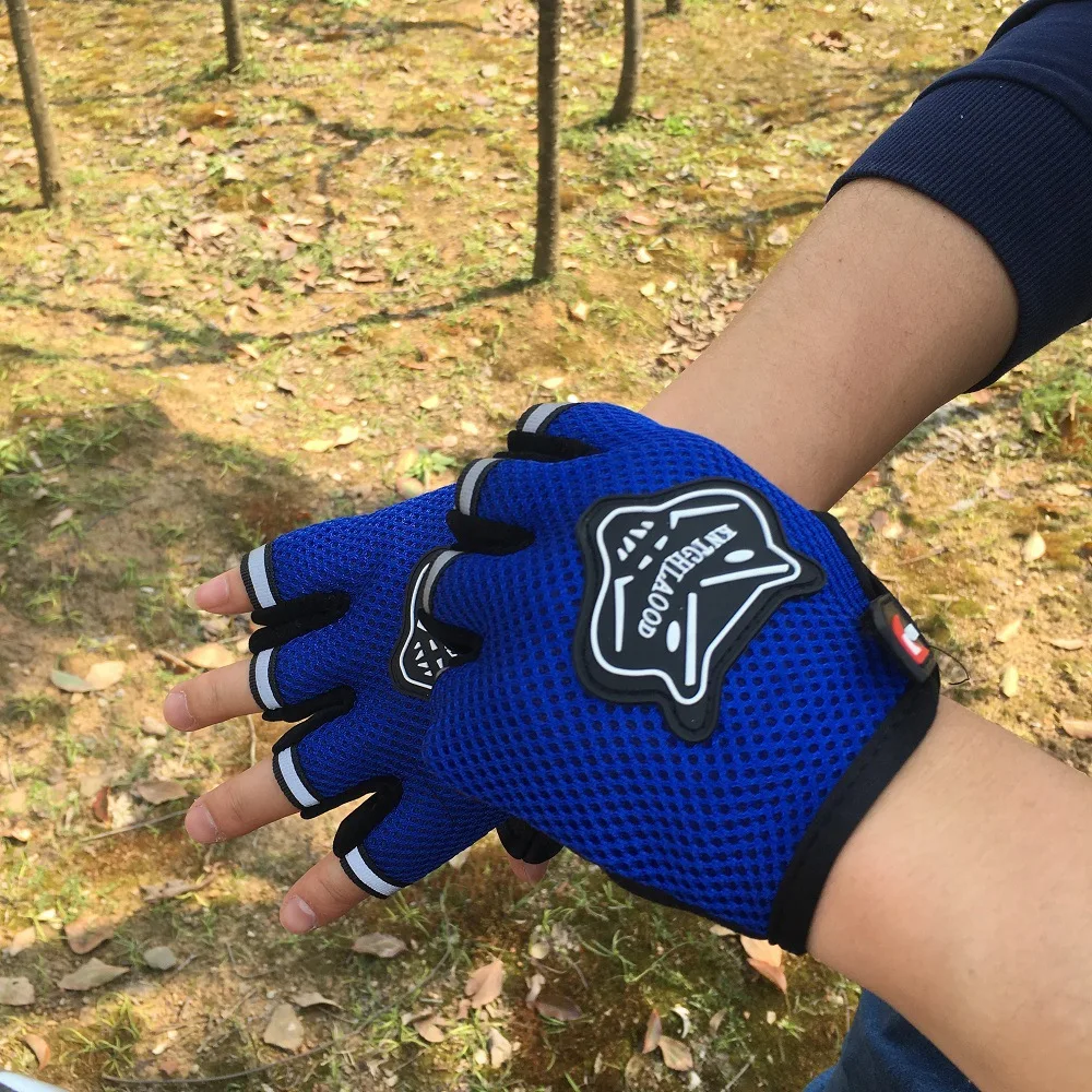 Waterproof Half-finger DesignOutdoor Men Bike Glove Outdoor Bicycle Cycling Sport Half Finger Gloves Mesh Breathable | Спорт и