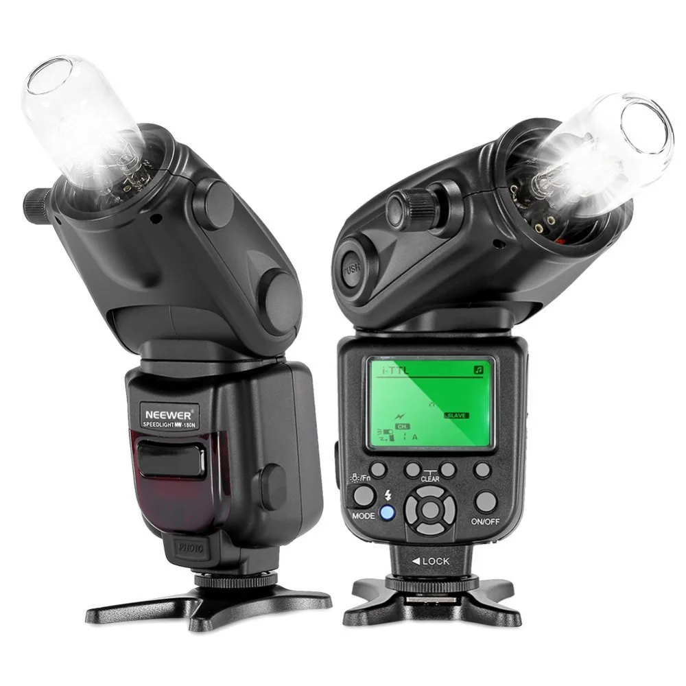 Neewer i-ttl HSS Slave Открытый Вспышка Speedlite стробоскоп светильник для Nikon DSLR камер, таких как Nikon D7200 D7100 D7000 D5500