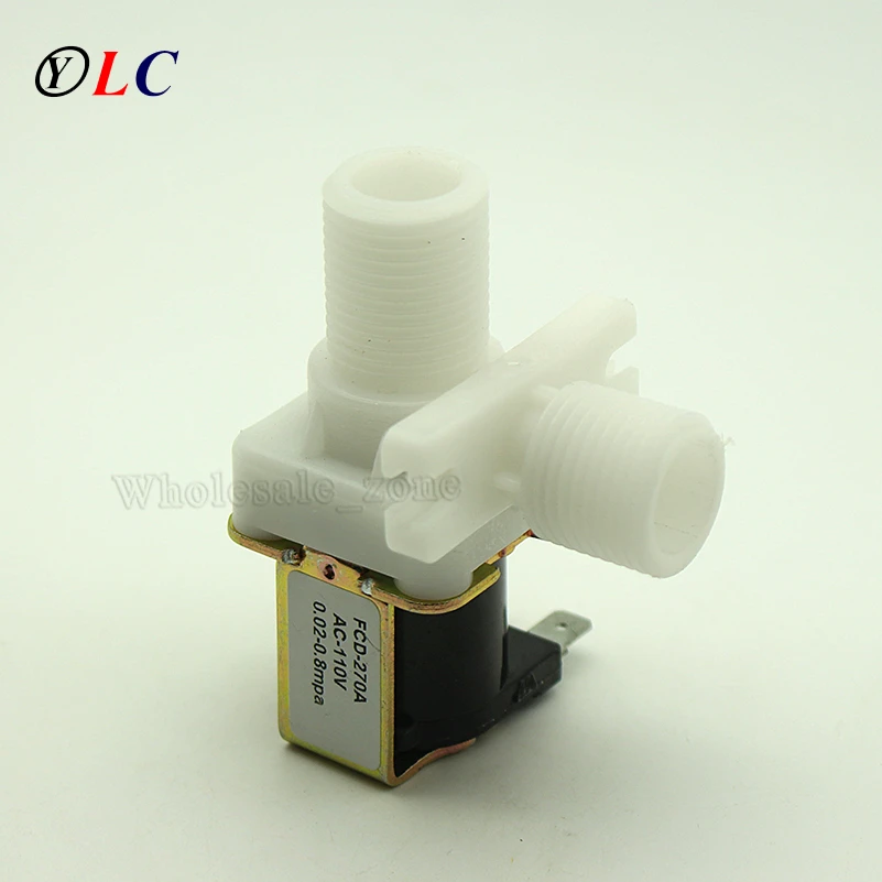 Нормально закрытый водяной электромагнитный клапан 1/2 дюйма В переменного тока