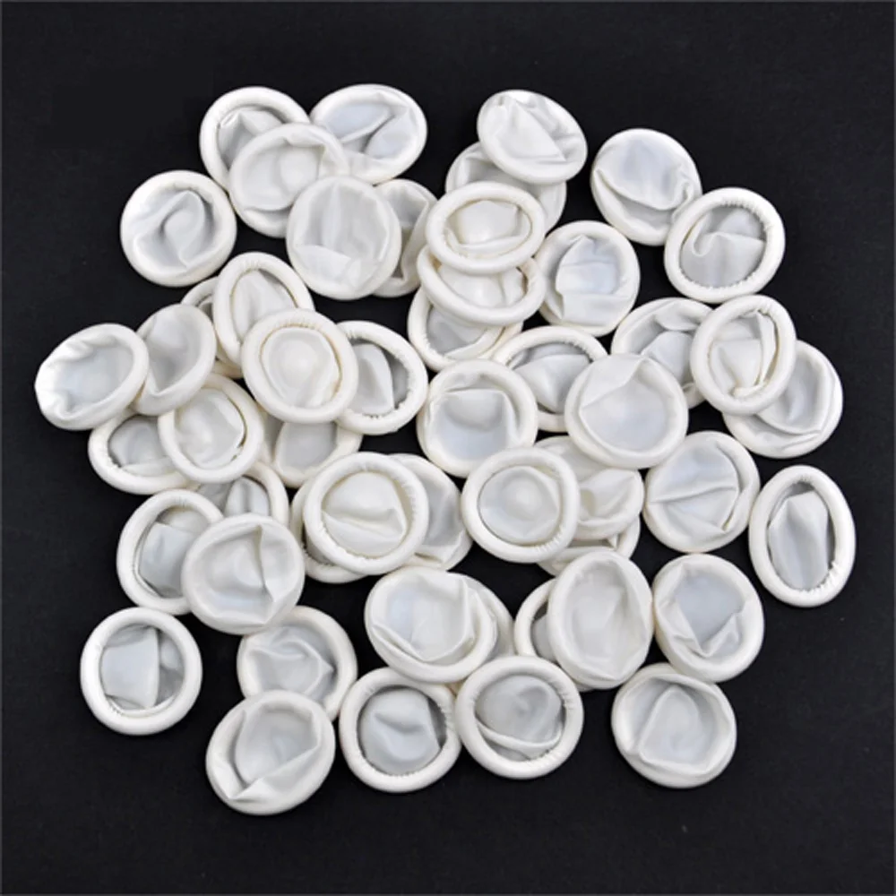 

T-Best In Aliexpress promotion 100 x Work Latex Rubber Finger Cots Finger cots Protectors Powder Free MEDIUM