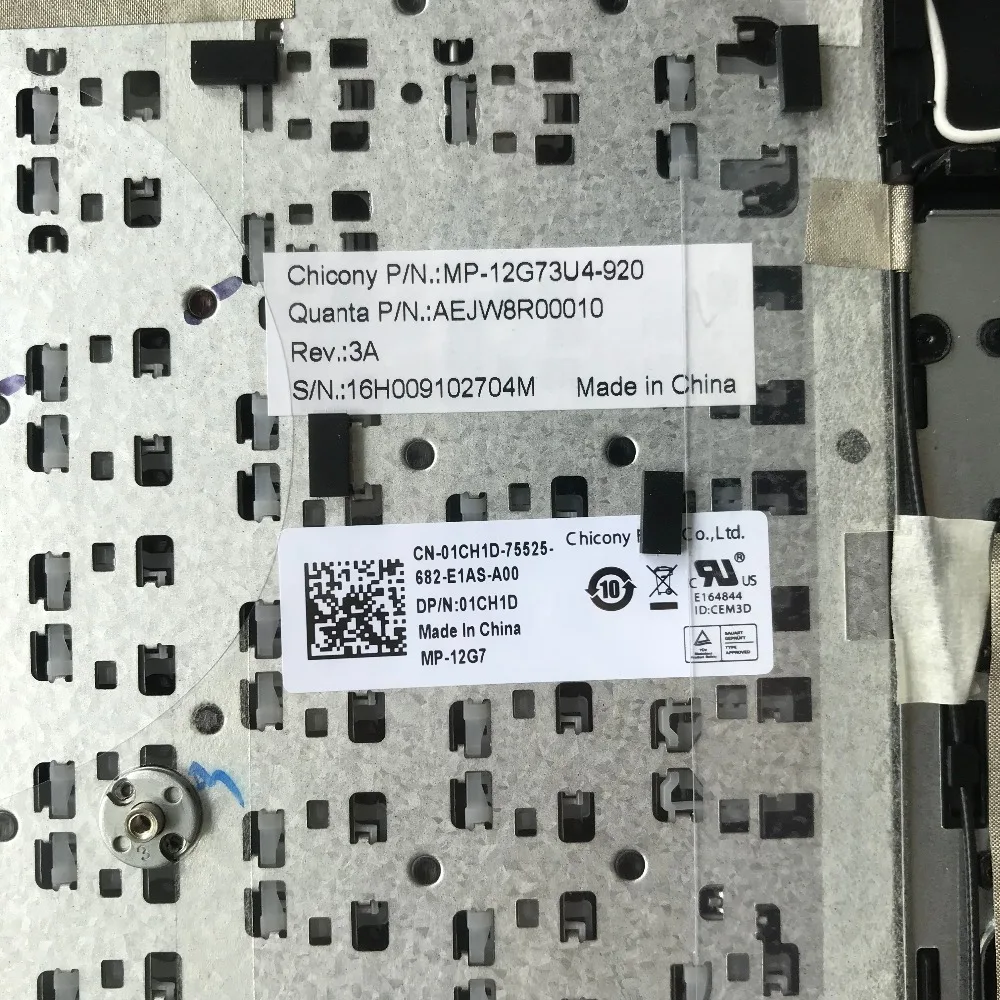 Новинка для ноутбука DELL VOSTRO V5470 верхняя крышка с клавиатурой черный тачпад стандарт США CN-01CH1D 1CH1D C shell