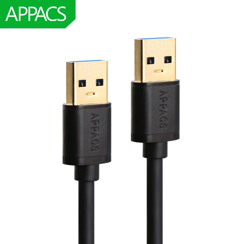 Высокоскоростной USB разъем APPACS 3 0 А тип Папа папа Удлинительный Кабель AM 50 см 100 200 4