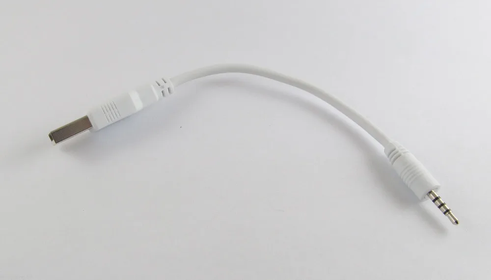Штепсельная Вилка USB A Male к штепсельной вилке 2 5 мм цвет белый 15 см 1 шт.|cable for mp3|data