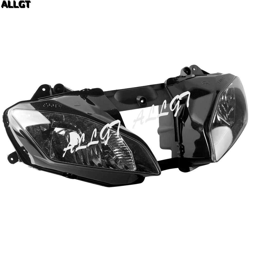 Allgt передняя фара сборки для Yamaha 2008 2009 2010 YZF R6 Clear