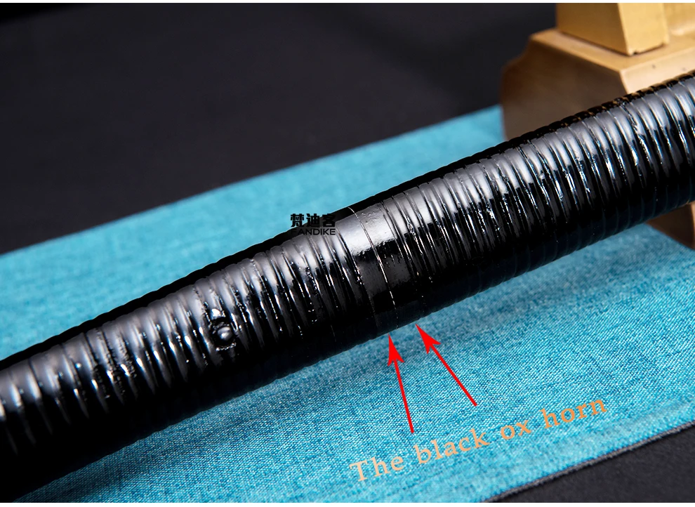 CLAY TEMPERED FOLDED STEEL FULL TANG BLADE JAPANESE SAMURAI SWORD KATANA SHARP Sword Real Combat Katana Sharp