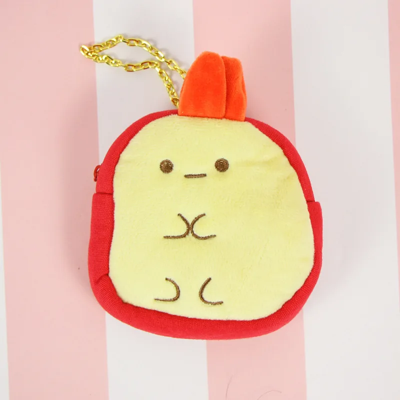 IVYYE Sumikko gurashi плюшевый кошелек мягкая кукольная сумка милый мультфильм пушистые сумки мягкий мини-мешок для игрушек малыш девочка подарок на день рождения Новинка