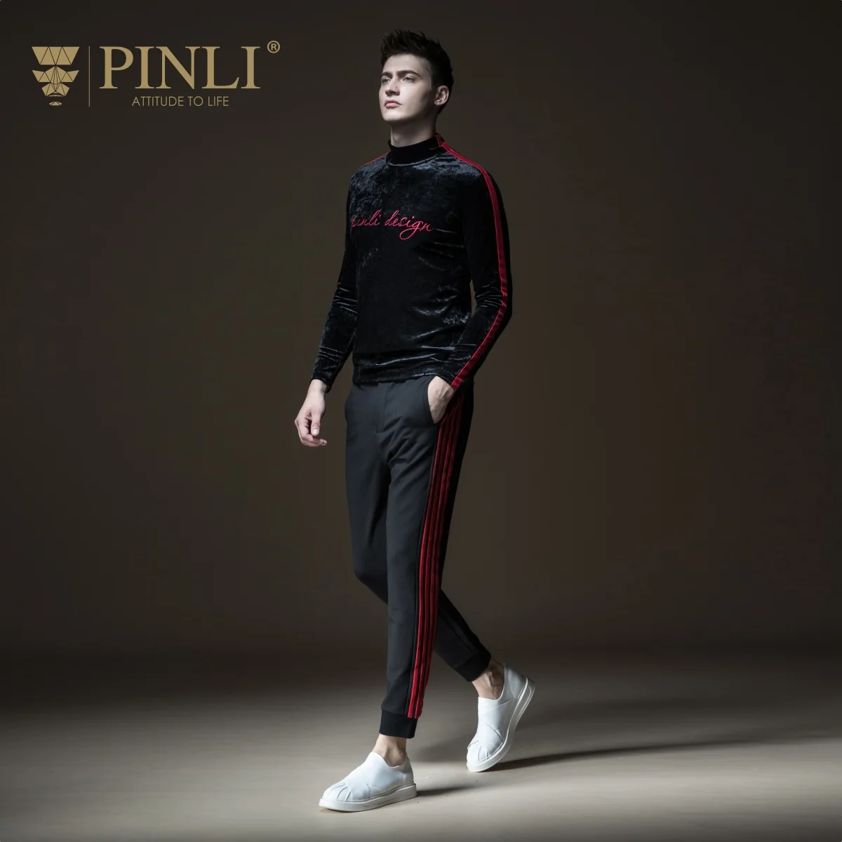 Мужские спортивные штаны для бега Pinli продукция осени Новинка мужские брюки