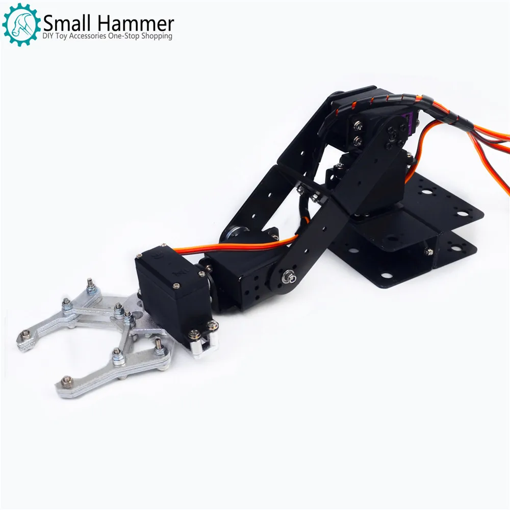 Arduino 4 DOF из алюминиевого сплава с управляющим устройством механические лапы DIY