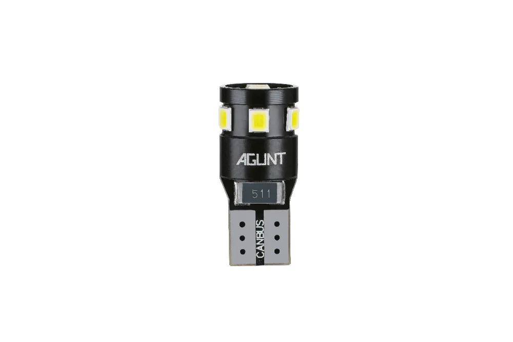 AGLINT 10 шт. T10 5w5 Led Canbus Нет ошибки для W5W 194 168 2825 9-SMD 2835 для автомобиля Купол Карта двери багажника номерного знака огни белый