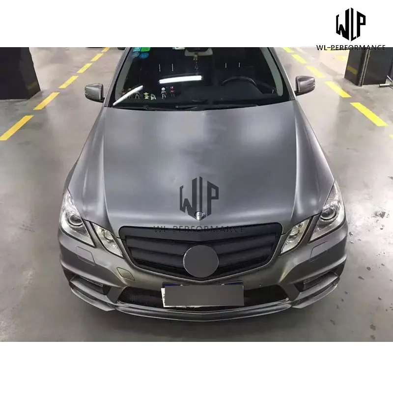 W212 FRP Неокрашенный комплект кузова автомобиля передний задний бампер боковые