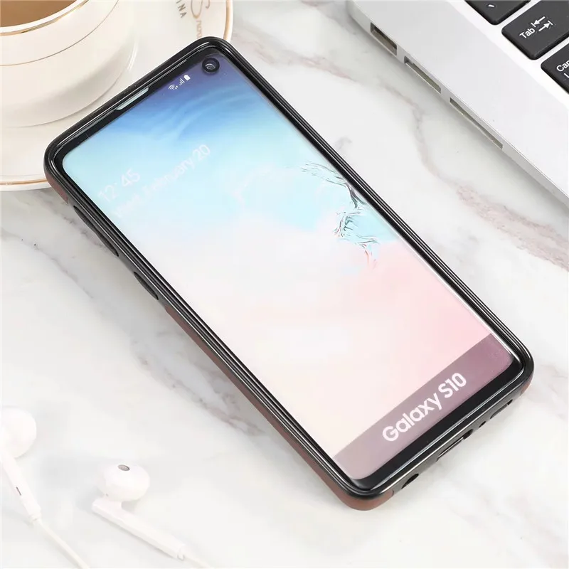 Чехол-кошелек на молнии для Samsung Galaxy S10 E кожаный бумажник чехол-накладка Plus S9 S8 Note 9