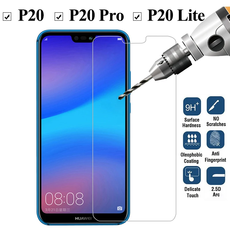 9 H Защитная стеклянная пленка для huawei P20 Lite Pro экрана huway Safety Tremp P 20 Light P20pro P20lite |