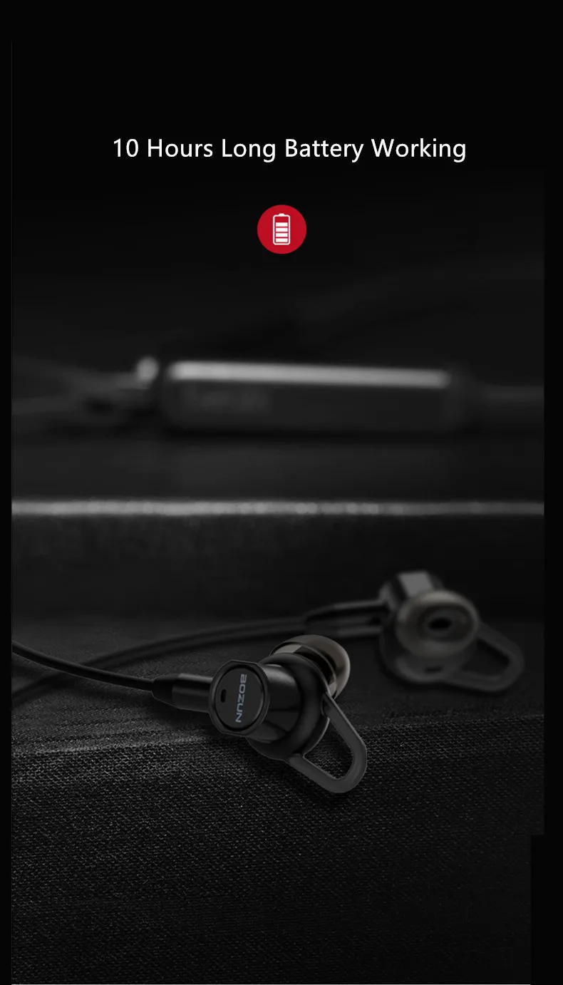 ANC наушники с активным шумоподавлением Наушники Bluetooth 4,2 наушники-вкладыши управление микрофоном магнитные спортивные музыкальные Беспроводные спортивные наушники