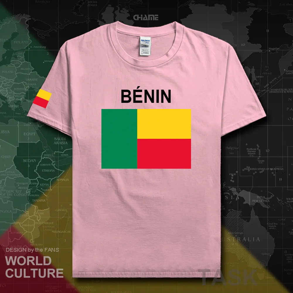 Бенин Beninese Футболка Мода 2018 Джерси Национальная команда 100% хлопок футболка