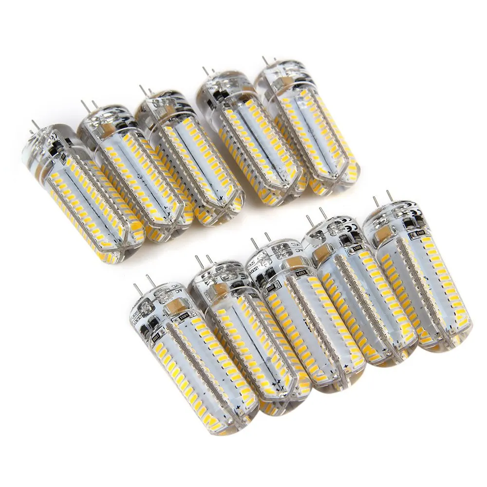 Бесплатная доставка 10 шт. 15 Вт G4 led SMD3014 96LED S 220V 240V g 4 Точечный светильник