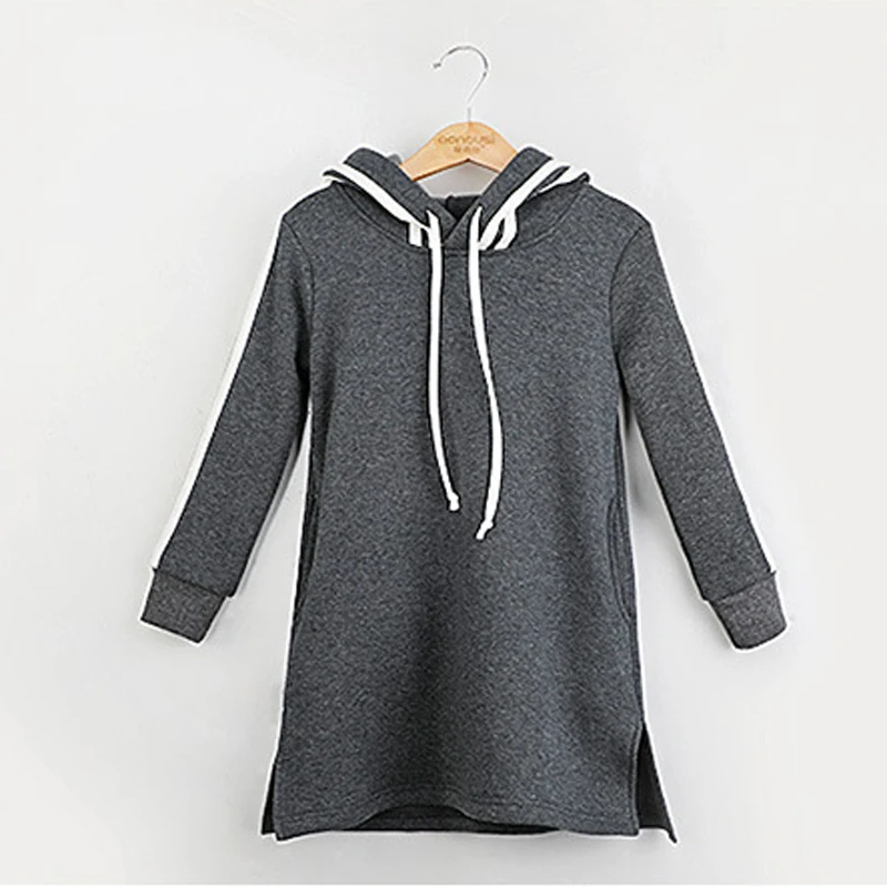 Новинка 2017 года детские Обувь для девочек зимнее теплое платье серый хлопок