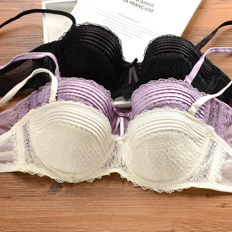 Сексуальное нижнее белье кружевной бюстгальтер роскошный пуш-ап фирменный