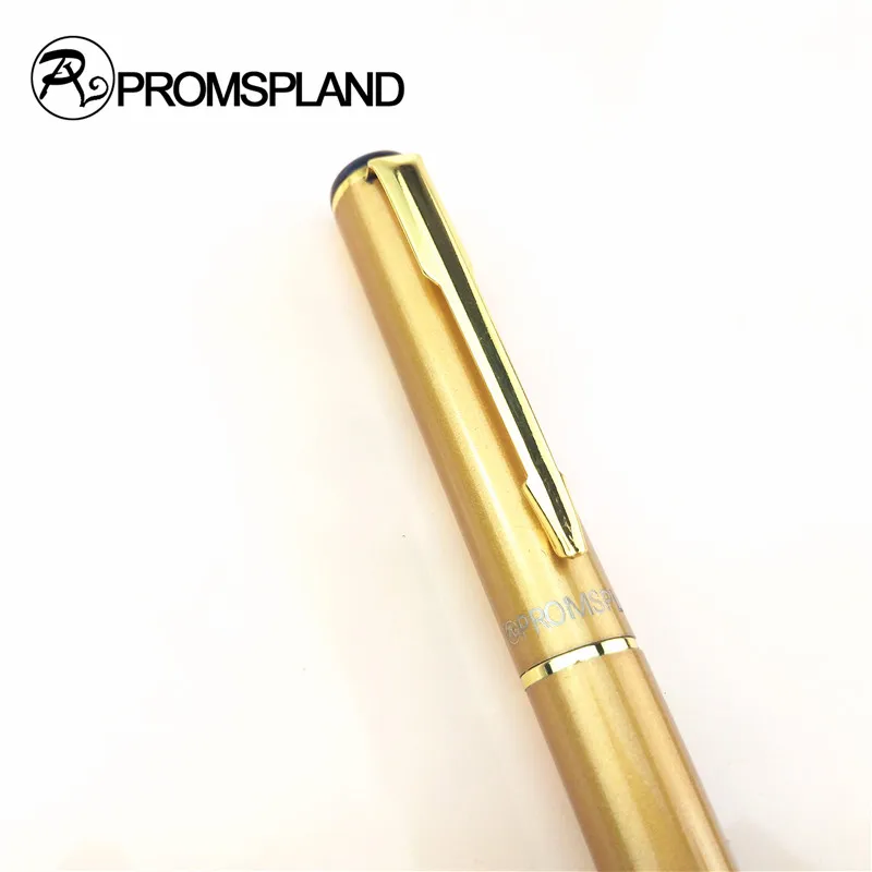 Promspland Золотое перо роллер V02 Caneta Материал Эсколар CN Марка КАЛЕМ Новинка roller ball