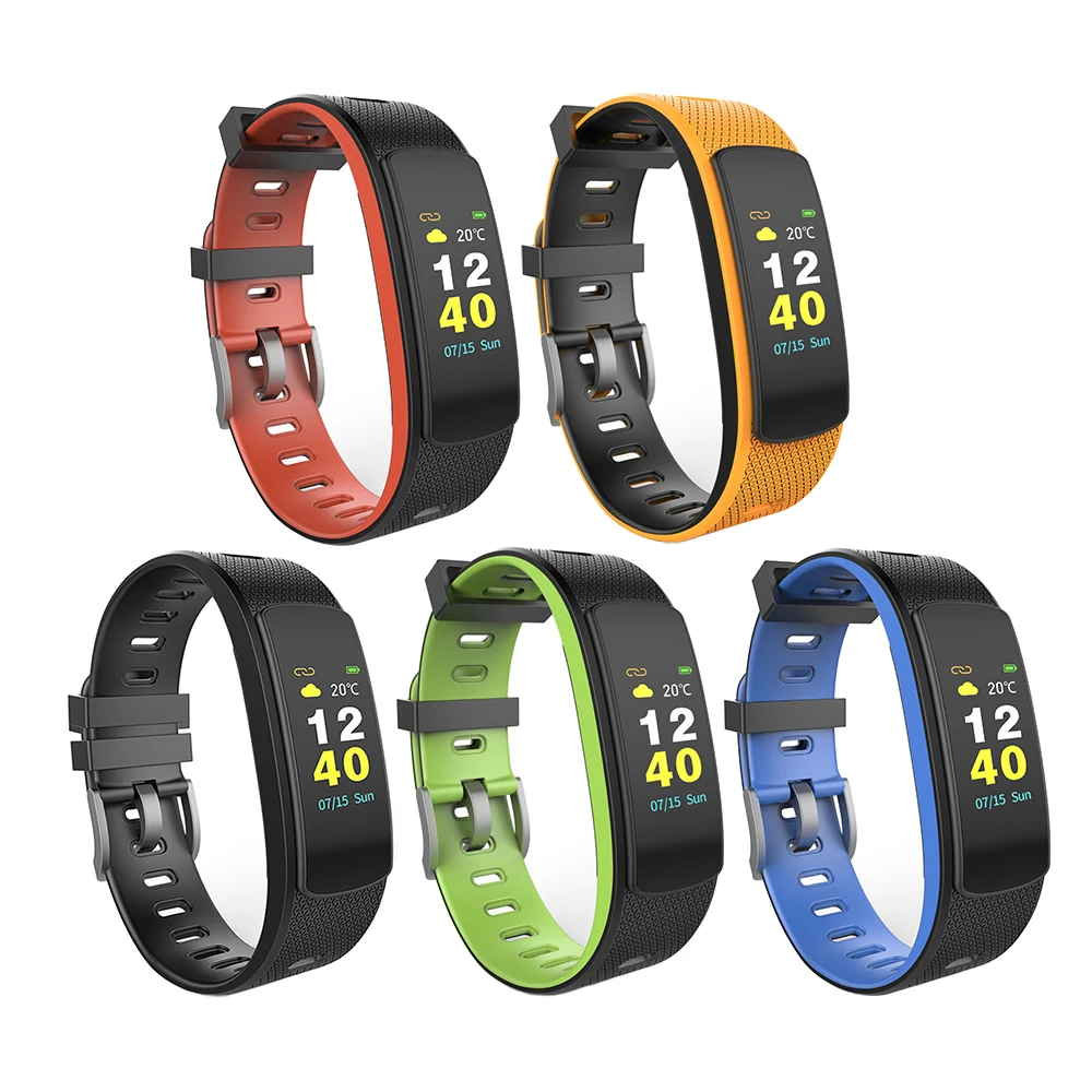 IWOWN i6 hr c оригинальный IWOWNFit HR C с Цвет Экран монитор сердечного ритма браслет