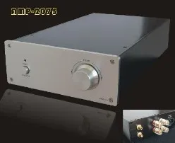 Чехол усилителя DIY 200*75*336 мм AMP 2075 полностью алюминиевый корпус мощности/Чехол