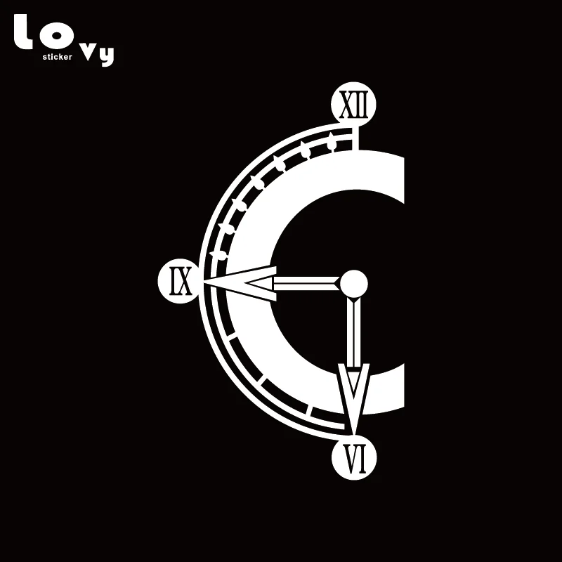 Chrono триггер C винил автомобиля стикеры мультфильм Графический Веселая наклейка