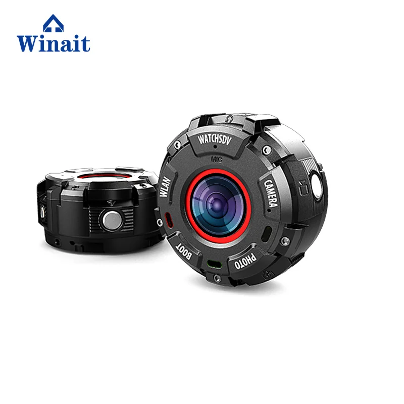 

S222 sports video camera wearable mini Action camcorder 800W HD 1080P format shooting video 2.4G WIFI remote Control Single shot
