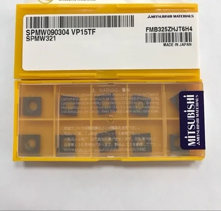 

New 10PCS SPGW090304 Carbide Insert for steel CNC Milling lathe