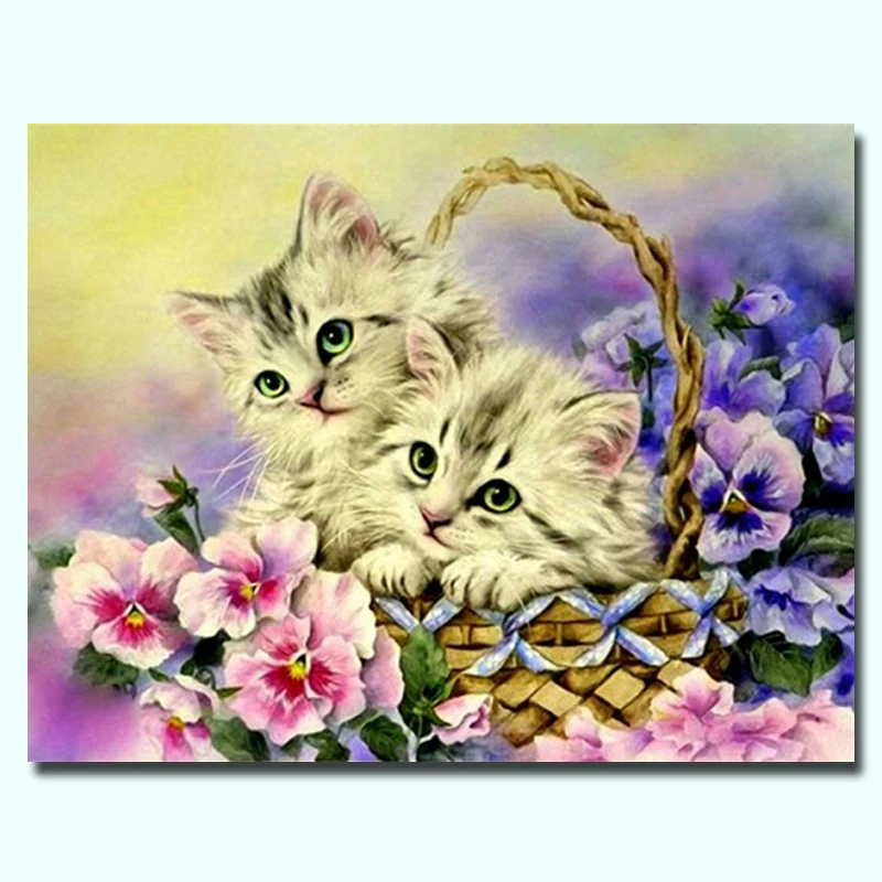 

Diamond Painting Baby gift Diamond embroidery 5d diy full square/round animals cat diamond mosaic diamond paint daimond painting