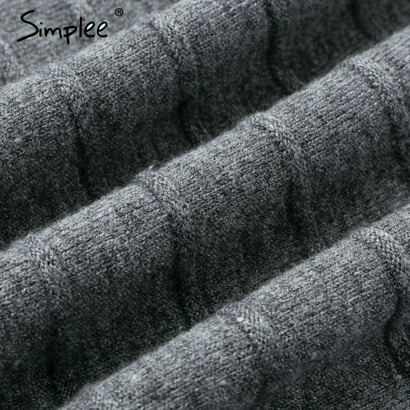 Simplee однобортный трикотажная длинная Плиссированная Юбка А силуэта с высокой